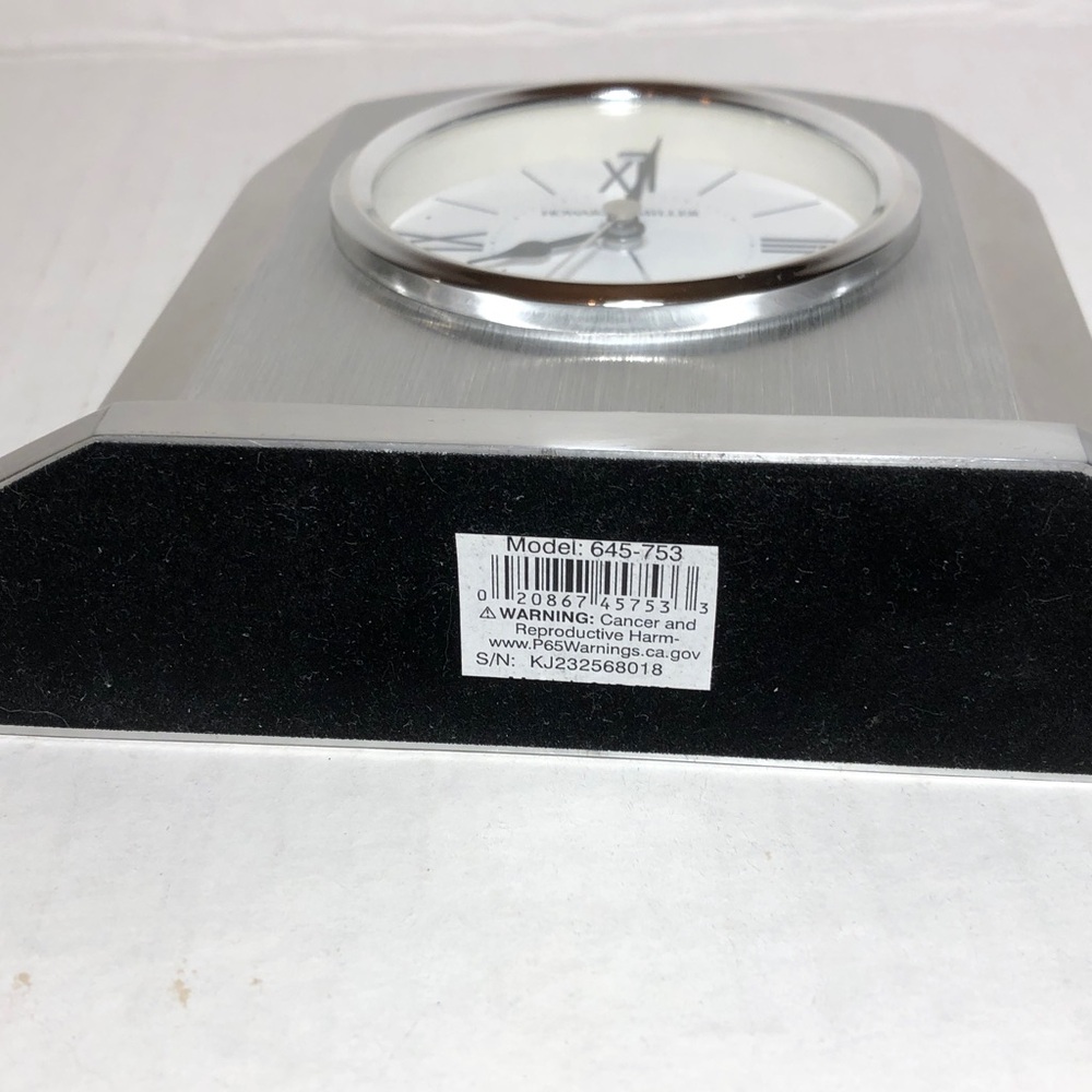 HOWARD MILLER Table Clock - Picture 6 of 7